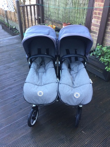 Double baby pushchair - double,