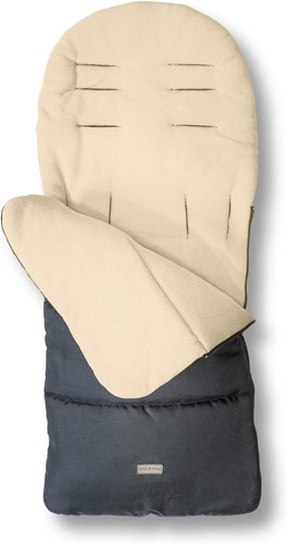 Baby winter footmuff black - winter,