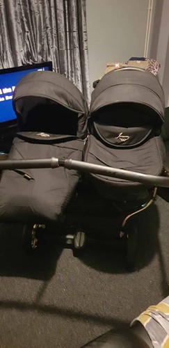 Double buggy pushchair used - double,