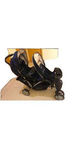 Double pram with seat - double,
