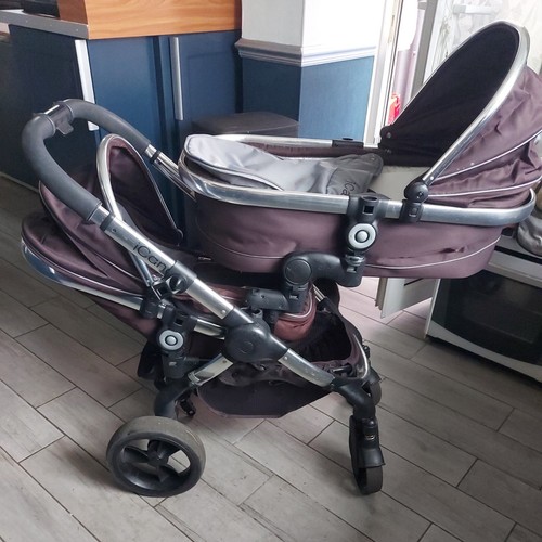 Icandy twin double buggy pram - icandy, twin/double