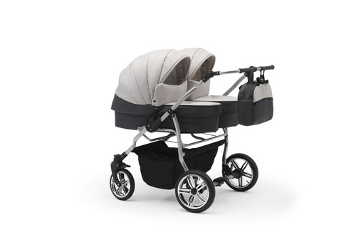 Twin pram 2in1 double buggy - twin,