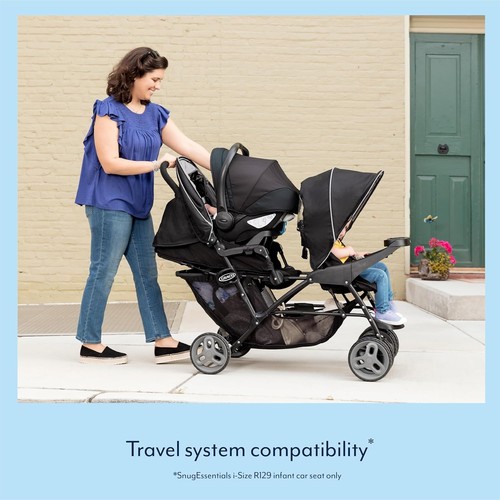 Graco double pushchair from - pushchair,