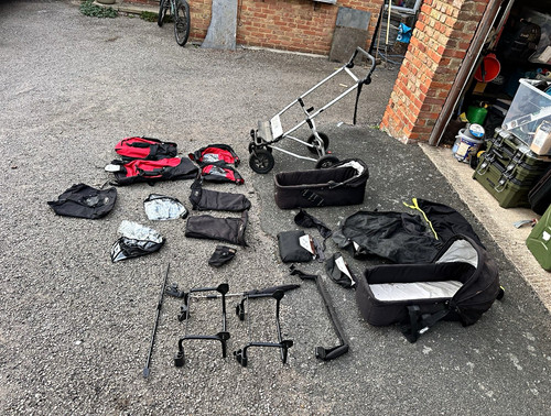 Mountain buggy duet - buggy, complete