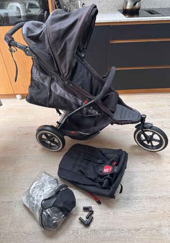 Phil and teds double buggy - and,